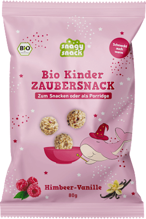 Kindersnack Zauber Himbeer-Vanille snagy