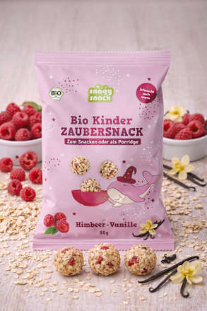 Kindersnack Zauber Himbeer-Vanille snagy