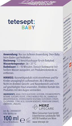 Baby Badezusatz Träum schön tetesept