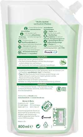 Spülmittel Lotion Aloe Vera Vorteilspack Frosch