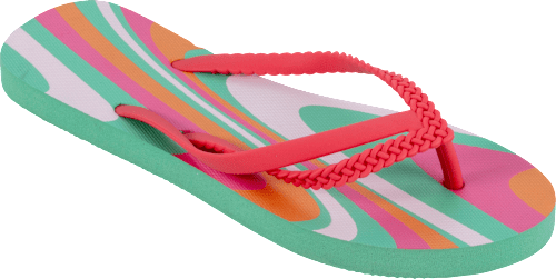 Zehentrenner Damen Swirl (1 Paar) Fashy