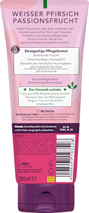 Duschgel Weisser Pfirsich Passionsfrucht t by tetesept