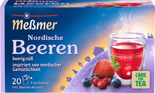 Früchtetee Nordische Beeren (20 Beutel) Meßmer