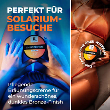 Bräunungsbeschleuniger Creme shine brown, Original Byrokko