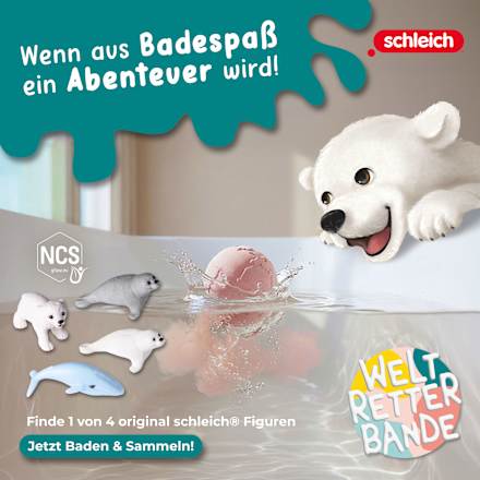 Kinder Badezusatz Weltretterbande Badewelt  WELTRETTERBANDE