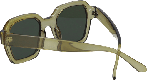 Sonnenbrille Erwachsene grün-braunes eckiges Gestell SUNDANCE