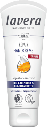 Handcreme Repair SOS Hilfe mit Calendula & Sheabutter lavera NATURKOSMETIK