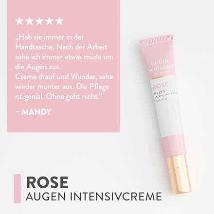 Augencreme Rose judith williams COSMETICS
