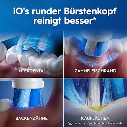 Elektrische Zahnbürste iO Series 3 ice blue Oral-B