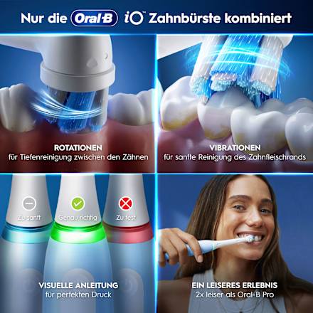 Elektrische Zahnbürste iO Series 3 ice blue Oral-B