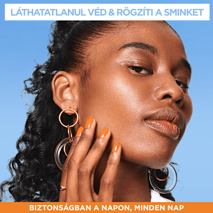 Fényvédő spray arcra Over makeup FF50  Garnier Ambre Solaire