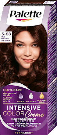 Farba na vlasy - 3-68 tmavá mahagónová Palette INTENSIVE COLOR CREME
