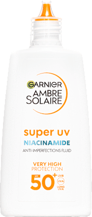 Arcfluid niaciamiddal FF50+ Garnier Ambre Solaire