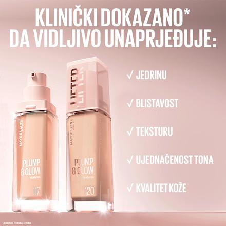 Tekoča podlaga Lifter Plump & Glow 112 MAYBELLINE NEW YORK