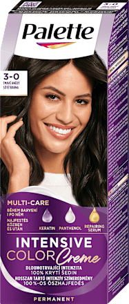 Farba na vlasy - 3-0 tmavohnedá Palette INTENSIVE COLOR CREME