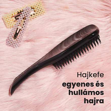 Kifésülő hajkefe Ultimate Detangler, fekete, normál hajra Tangle Teezer