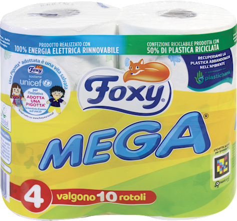 Carta igienica Mega Foxy