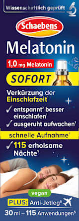 Melatonin Sofort-Spray Schaebens