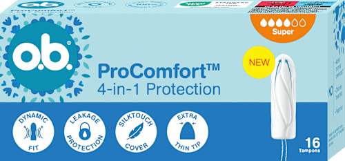 ProComfort tampony super o.b.