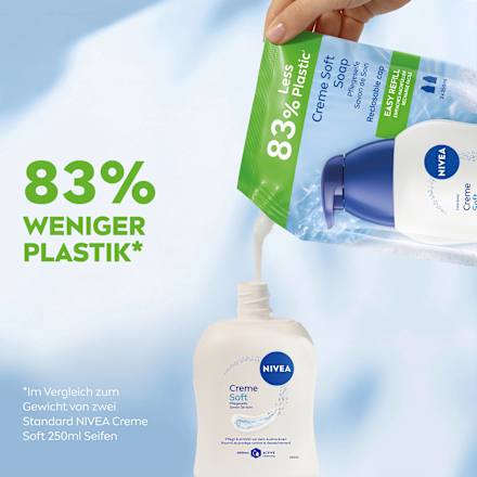 Flüssigseife Creme soft Nachfüllpack NIVEA