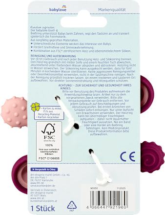 Multisenzorické detské hryzátko babylove