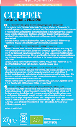 Cold Tea Orange & Grapefruit (10 Beutel) Cupper