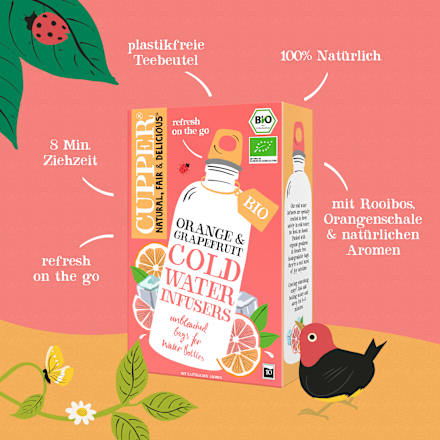 Cold Tea Orange & Grapefruit (10 Beutel) Cupper
