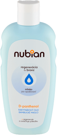 Mlieko po opaľovaní Regenerácia & bronz  NUBIAN