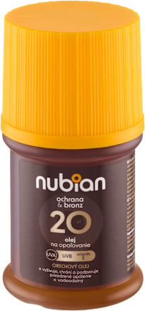 Olej na opaľovanie Ochrana & bronz SPF 20 NUBIAN