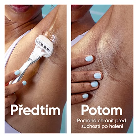 ComfortGlide náhradní holicí hlavice Sugarberry Scent + pouzdro Gillette Venus