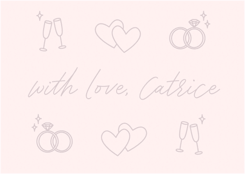 Mattierendes Papier Brides & Besties Glow Control Blotting Paper C01 Love Letters CATRICE