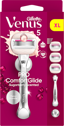 ComfortGlide dámský holicí strojek Sugarberry Scent + 3 hlavice Gillette Venus