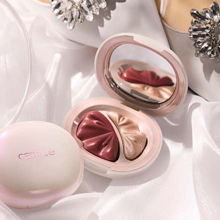 Blush & Highlighter Brides & Besties Duo C02 Glow Down CATRICE