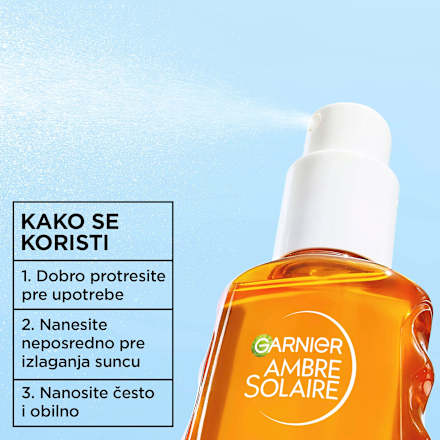 SENSITIVE advanced dvofazna vodica za zaštitu od sunca, SPF50 GARNIER AMBRE SOLAIRE