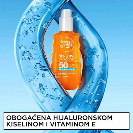 SENSITIVE advanced dvofazna vodica za zaštitu od sunca, SPF50 GARNIER AMBRE SOLAIRE