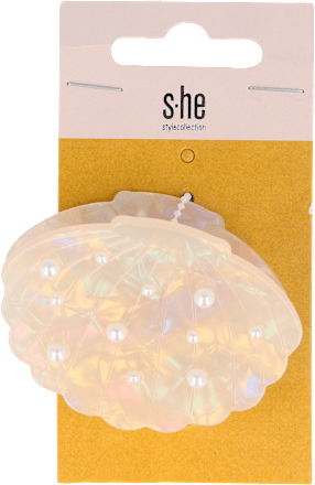 Kopča za kosu u obliku školjke – s perlicama s-he stylecollection