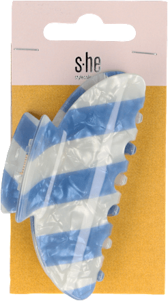 Kopča za kosu od akrila – plava s-he stylecollection