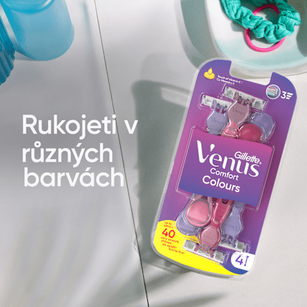 jednorázová holítka Comfort Colours Gillette Venus