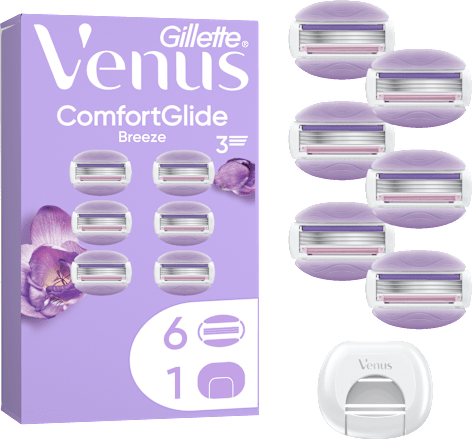 ComfortGlide náhradní holicí hlavice Breeze + pouzdro Gillette Venus