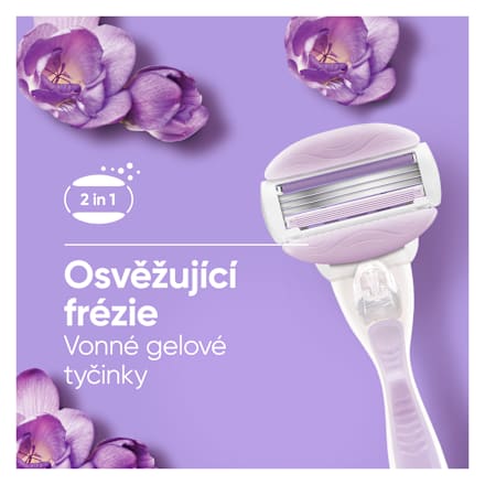 ComfortGlide náhradní holicí hlavice Breeze + pouzdro Gillette Venus