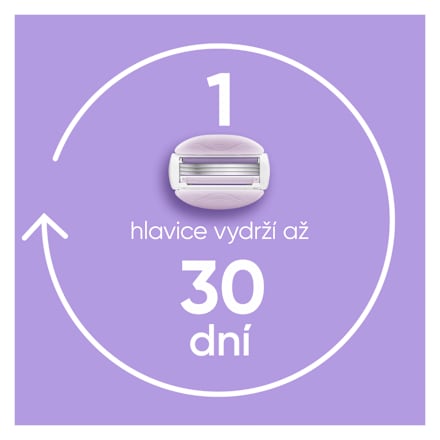 ComfortGlide náhradní holicí hlavice Breeze + pouzdro Gillette Venus