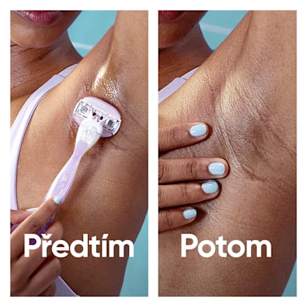 ComfortGlide náhradní holicí hlavice Breeze + pouzdro Gillette Venus