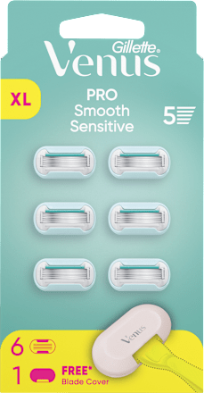 náhradní holicí hlavice Pro Smooth Sensitive + pouzdro Gillette Venus