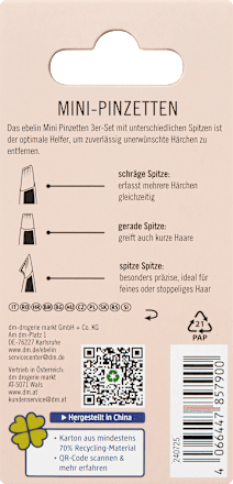 Mini set pinceta ebelin