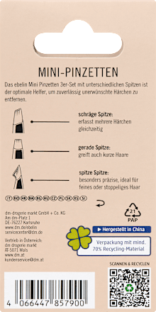 Mini set pinceta ebelin
