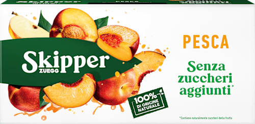 Succo di pesca in brick Skipper ZUEGG