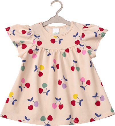 Tunika Pro Climate mit Kirsch-Muster, beige, Gr. 104 ALANA