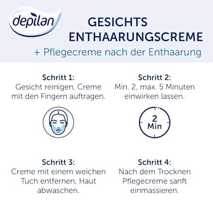 Enthaarungscreme sensitive skin depilan