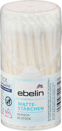 Bețișoare igienice pentru călătorii ebelin