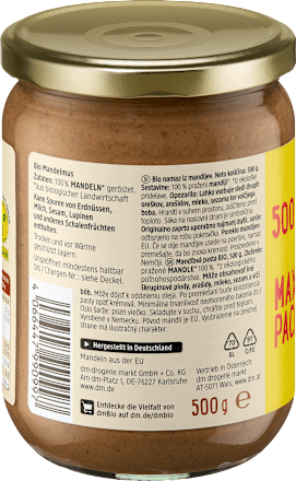 Mandelmus Braun Maxi-Pack dmBio